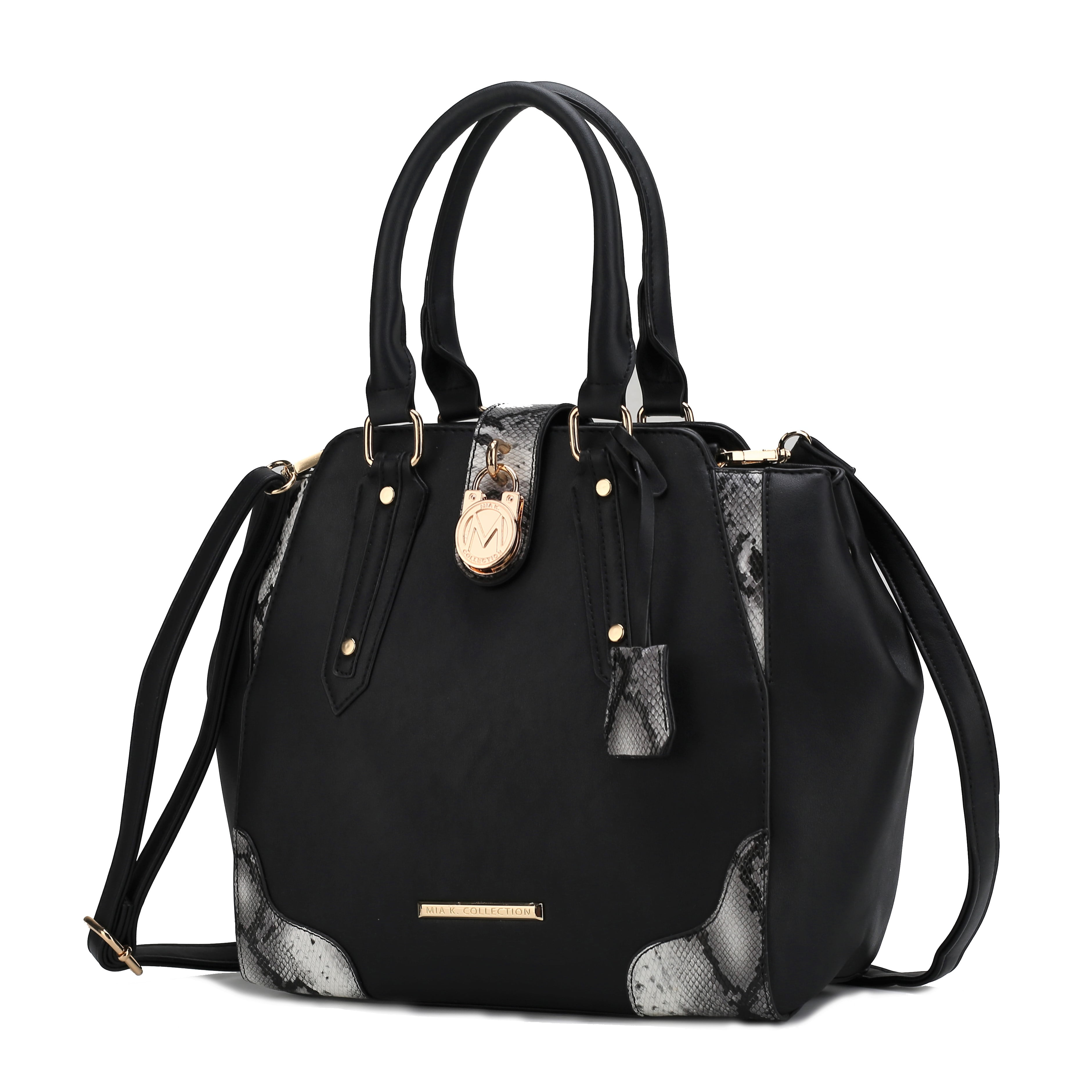 MKF Collection Lorena Faux Snake Embossed Vegan Leather Women's