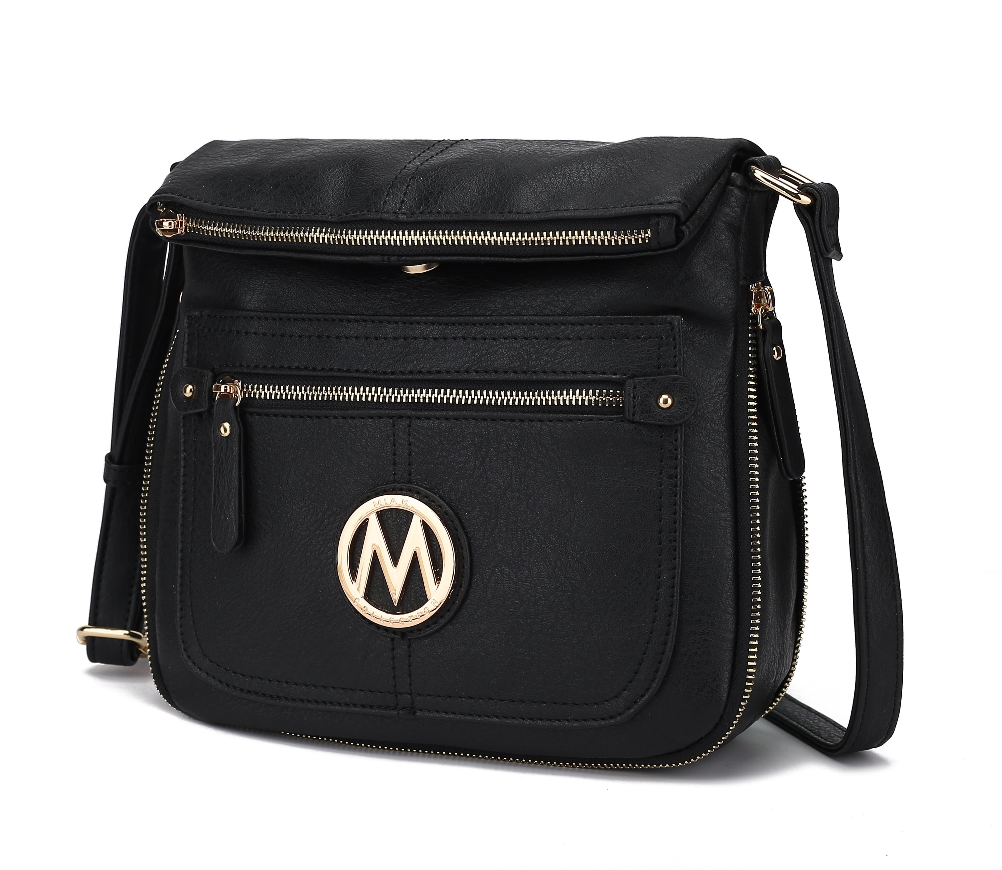 MKF Collection Luciana Women's Crossbody Bag, Vegan Leather Shoulder Bag Handbag Purse for Travel, Work and School by Mia K - Khaki - Walmart Business Supplies MKF Collection Luciana Women's Crossbody Bag, Vegan Leather Shoulder Bag Handbag Purse for Travel, Work and School by Mia K - Khaki - Walmart Business Supplies