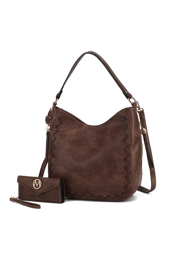 Lucille Shoulder by Mia k and Wallet- 2 pieces