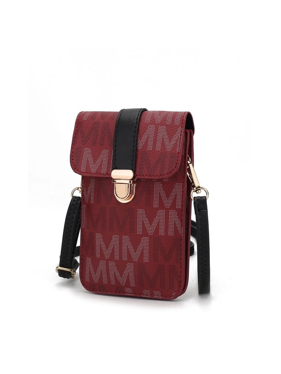 Lulu XL M Signature Phone Wallet Crossbody Handbag by Mia K.