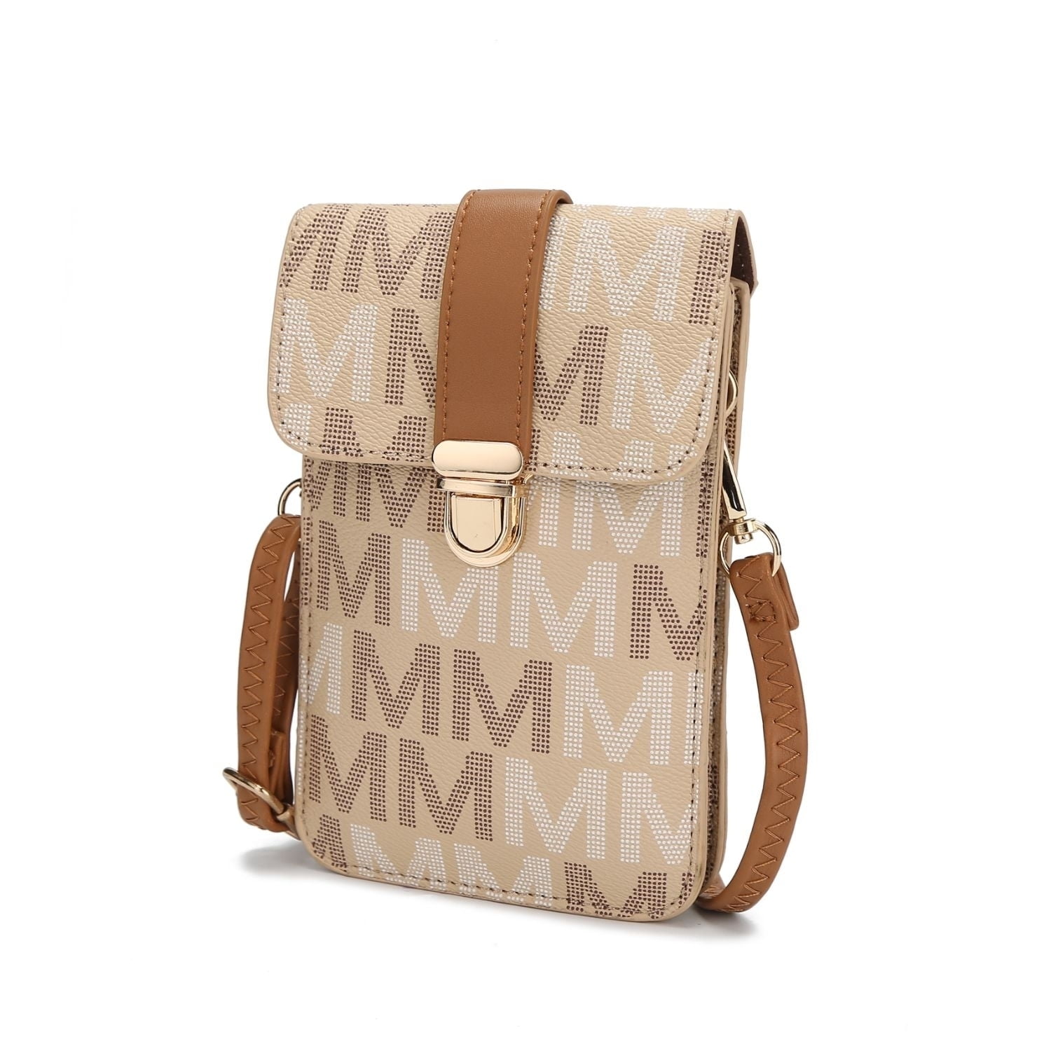 MKF Collection Lulu XL M Signature Phone Wallet Crossbody Handbag by Mia K.