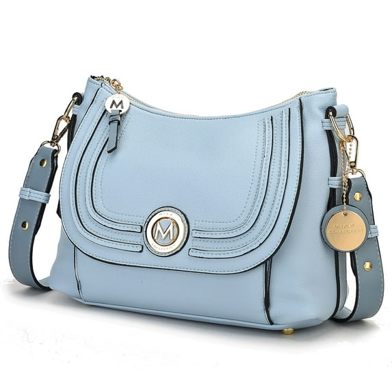 MKF Collection Maggie Women Crossbody Bag Vegan Leather, Shoulder Handbag Purse by Mia K