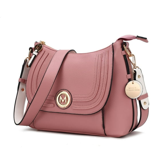 MKF Collection Maggie Women Crossbody Bag Vegan Leather, Shoulder Handbag Purse by Mia K