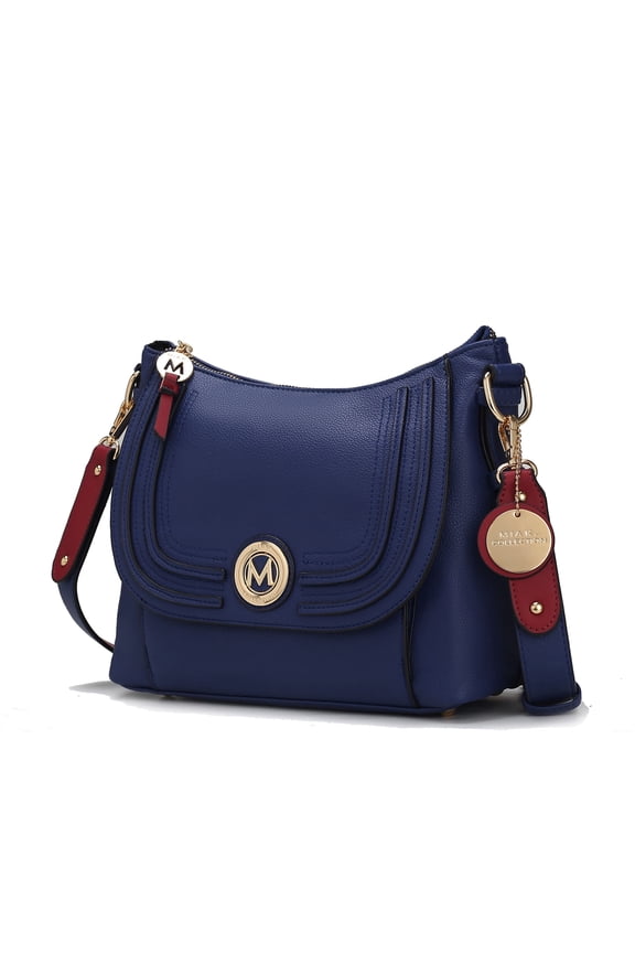 Maggie Women Crossbody Bag Vegan Leather, Shoulder Handbag Purse by Mia K