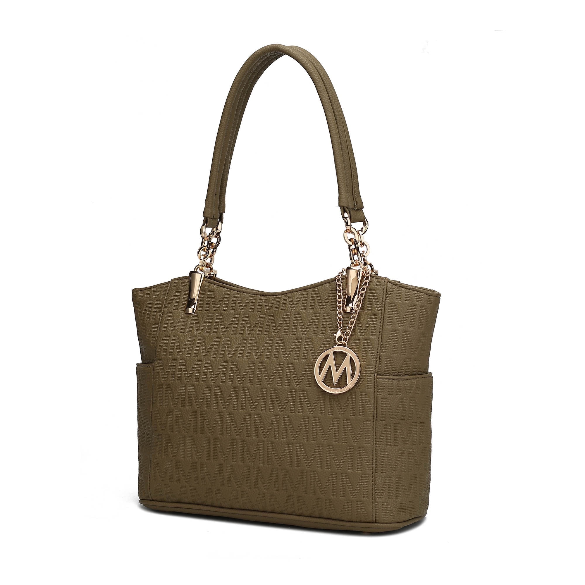 MKF Collection Malika Women's Tote Bag, Signature Vegan Leather