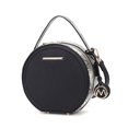 thumbnail image 1 of MKF Collection Mallory Women's Circle Crossbody Bag, Vegan Leather Round Bag Satchel Purse Handbag by Mia K. - Black, 1 of 10