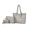 thumbnail image 1 of MKF Collection Mariahna 3 Pcs Shopper Tote Handbag, Crossbody Handbag and Wallet., 1 of 10