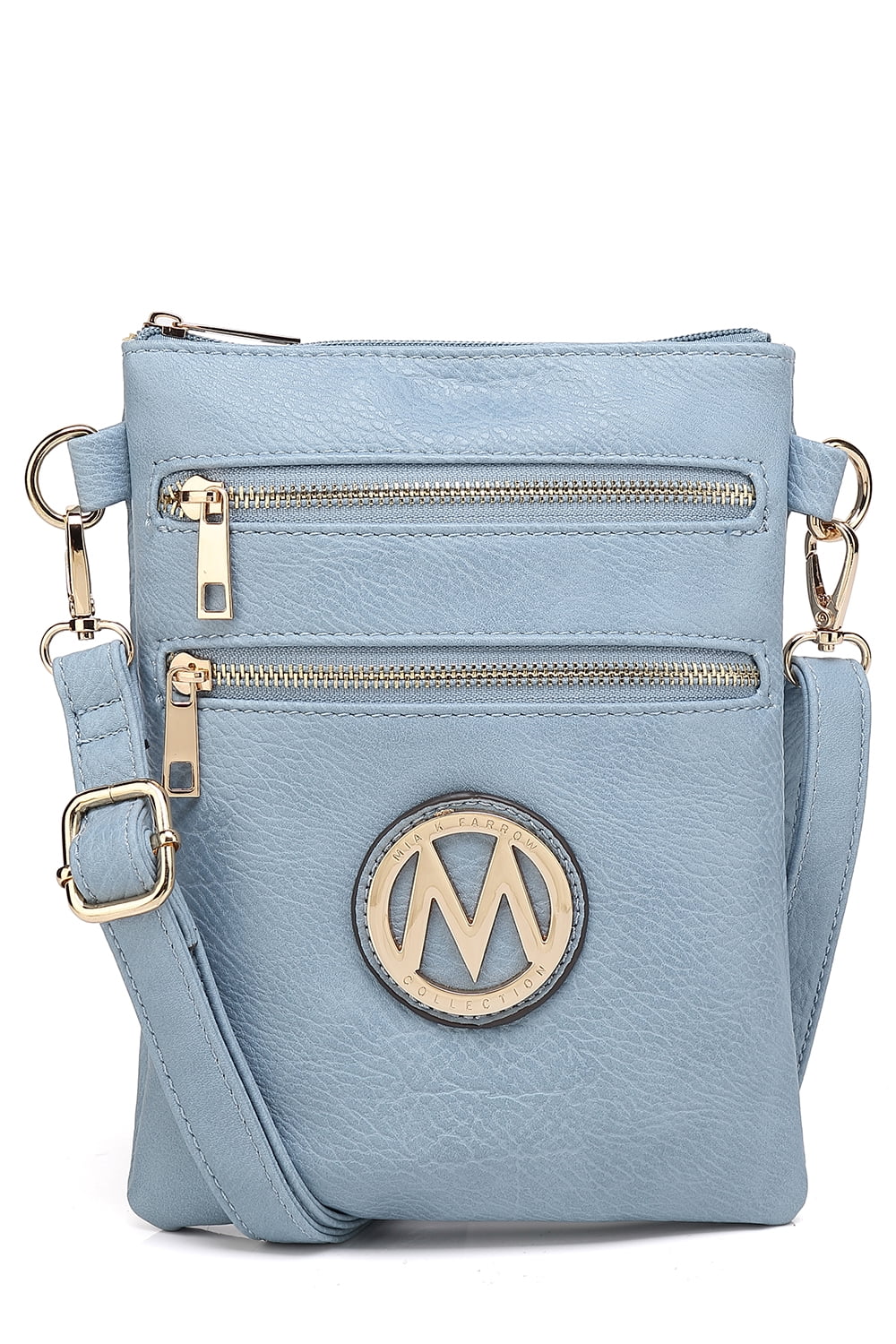 MKF Collection Medina Vegan Leather Women's Crossbody Bag, Functional