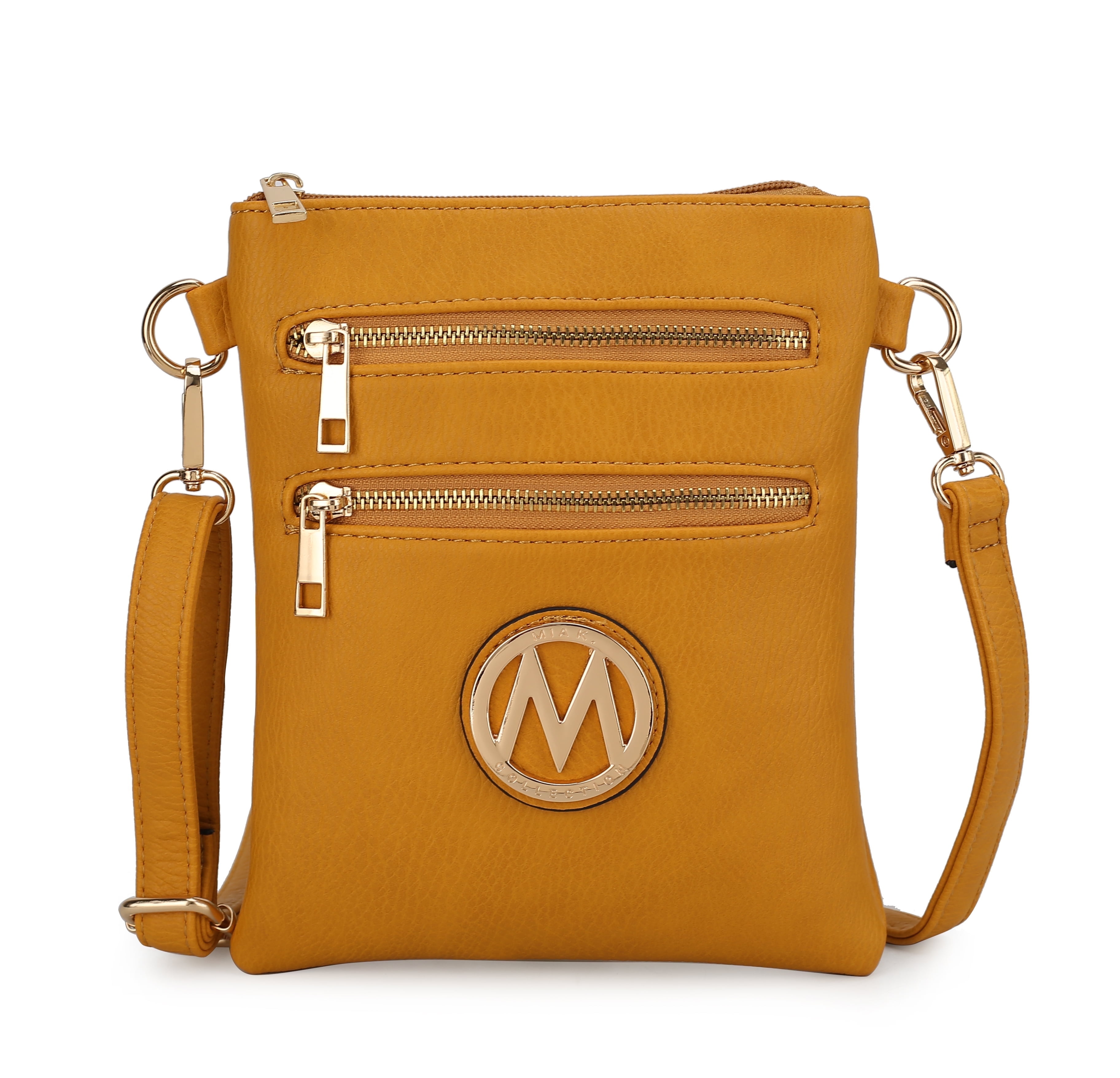 MKF Collection Medina Women Crossbody Bag Vegan Leather Shoulder Bag Purse Handbag by Mia K