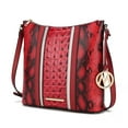 thumbnail image 1 of MKF Collection Meline Faux Crocodile and Snake Embossed Vegan Leather Women's Shoulder bag by Mia K, 1 of 24