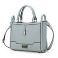 thumbnail image 1 of MKF Collection Melody Women Tote Bag, Vegan Leather Shoulder Bag Handbag Purse By Mia K - Light Blue, 1 of 7