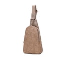 thumbnail image 1 of MKF Collection Millie Women Sling bag Vegan Leather Flower Embossed Sling Backpack by Mia K - Stone Beige, 1 of 8