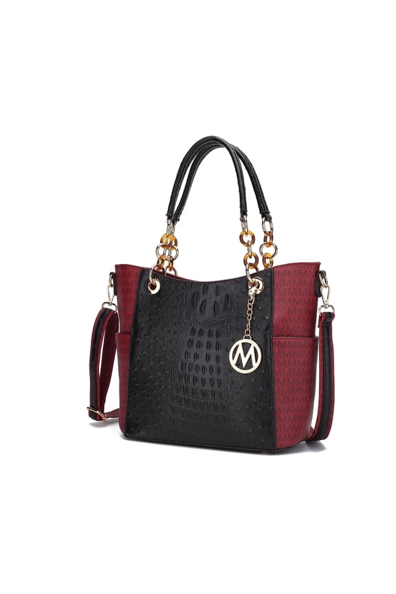 Miriam Women's Tote Bag Signature Vegan Leather Handbag Purse by Mia K.