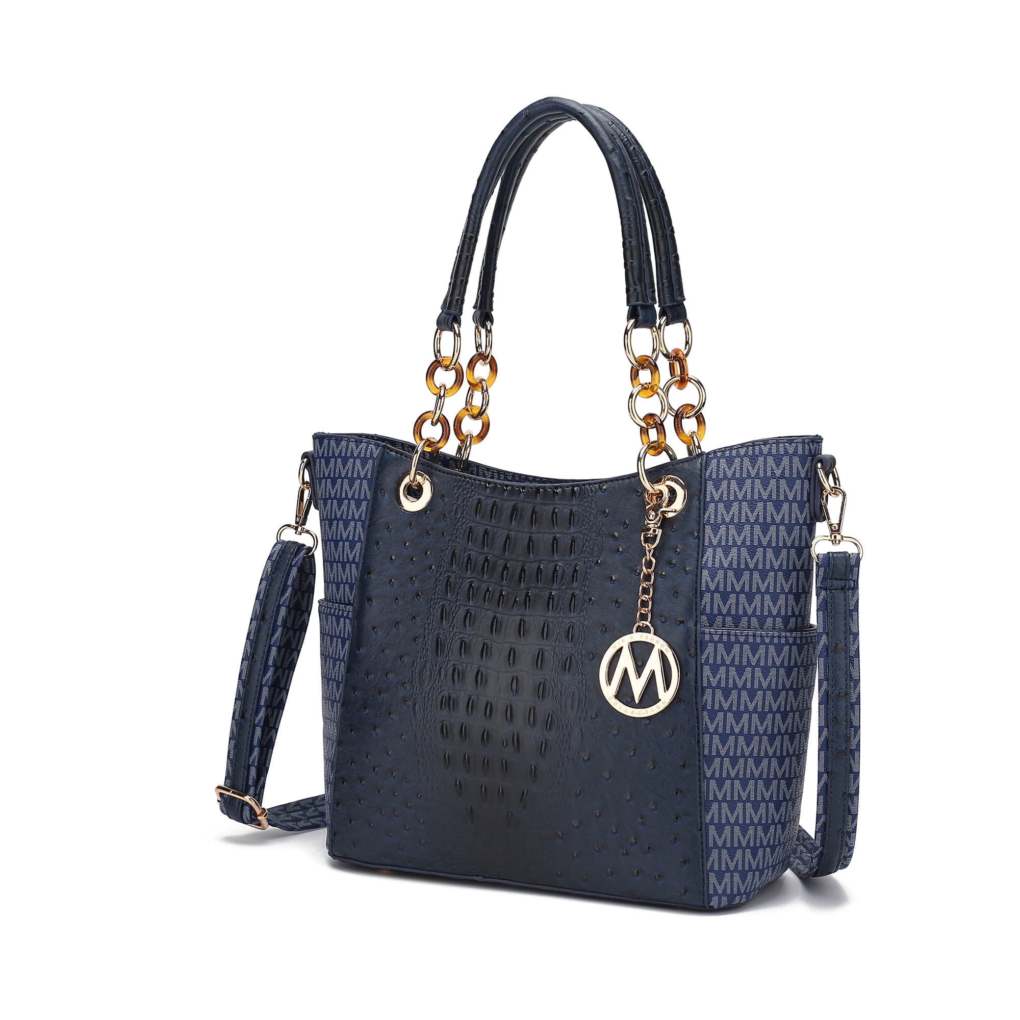 MKF Collection Miriam Women's Tote Bag Signature Vegan Leather Handbag Purse by Mia K.