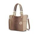thumbnail image 1 of MKF Collection Miriam Women's Tote Bag Signature Vegan Leather Handbag Purse by Mia K., 1 of 6