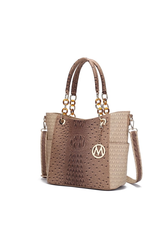 Miriam Women's Tote Bag Signature Vegan Leather Handbag Purse by Mia K.