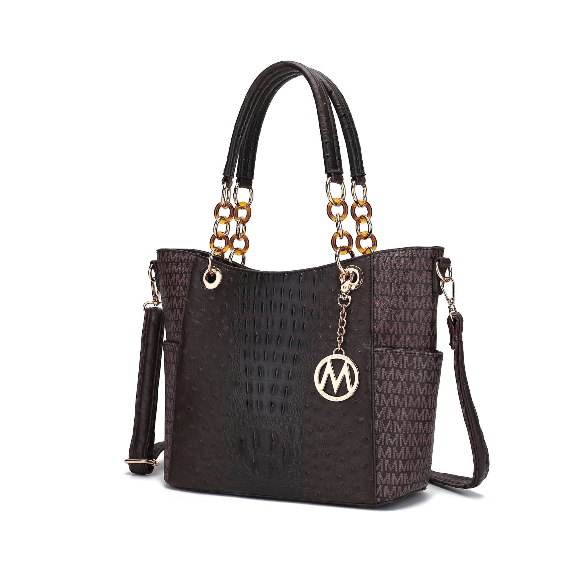 MKF Collection Miriam Women's Tote Bag Signature Vegan Leather Handbag Purse by Mia K.