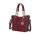 thumbnail image 1 of MKF Collection Miriam Women's Tote Bag Signature Vegan Leather Handbag Purse by Mia K., 1 of 6