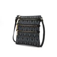 thumbnail image 1 of MKF Collection Mya Vegan Leather Women's Crossbody Handbag by Mia K - Black, 1 of 8