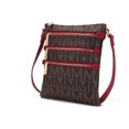 thumbnail image 1 of MKF Collection Mya Vegan Leather Women's Crossbody Bag Handbag by Mia K - Red, 1 of 8