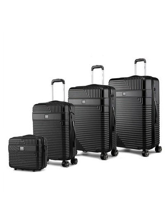 Mykonos Luggage 4 pieces by Mia K. - Black