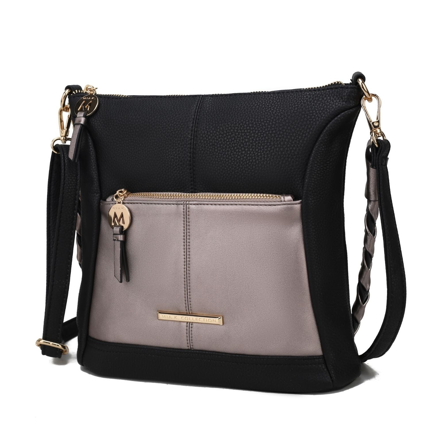 MKF Collection Nala Vegan Color-block Leather Women's Shoulder Bag by ...
