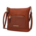 thumbnail image 1 of MKF Collection Nala Vegan Leather Women's Shoulder Bag, Trendy Crossbody Purse Handbag by Mia K - Cognac, 1 of 10