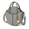 thumbnail image 1 of MKF Collection Nobella Croco Women's Crossbody Handbag by Mia K - Light Gray, 1 of 13