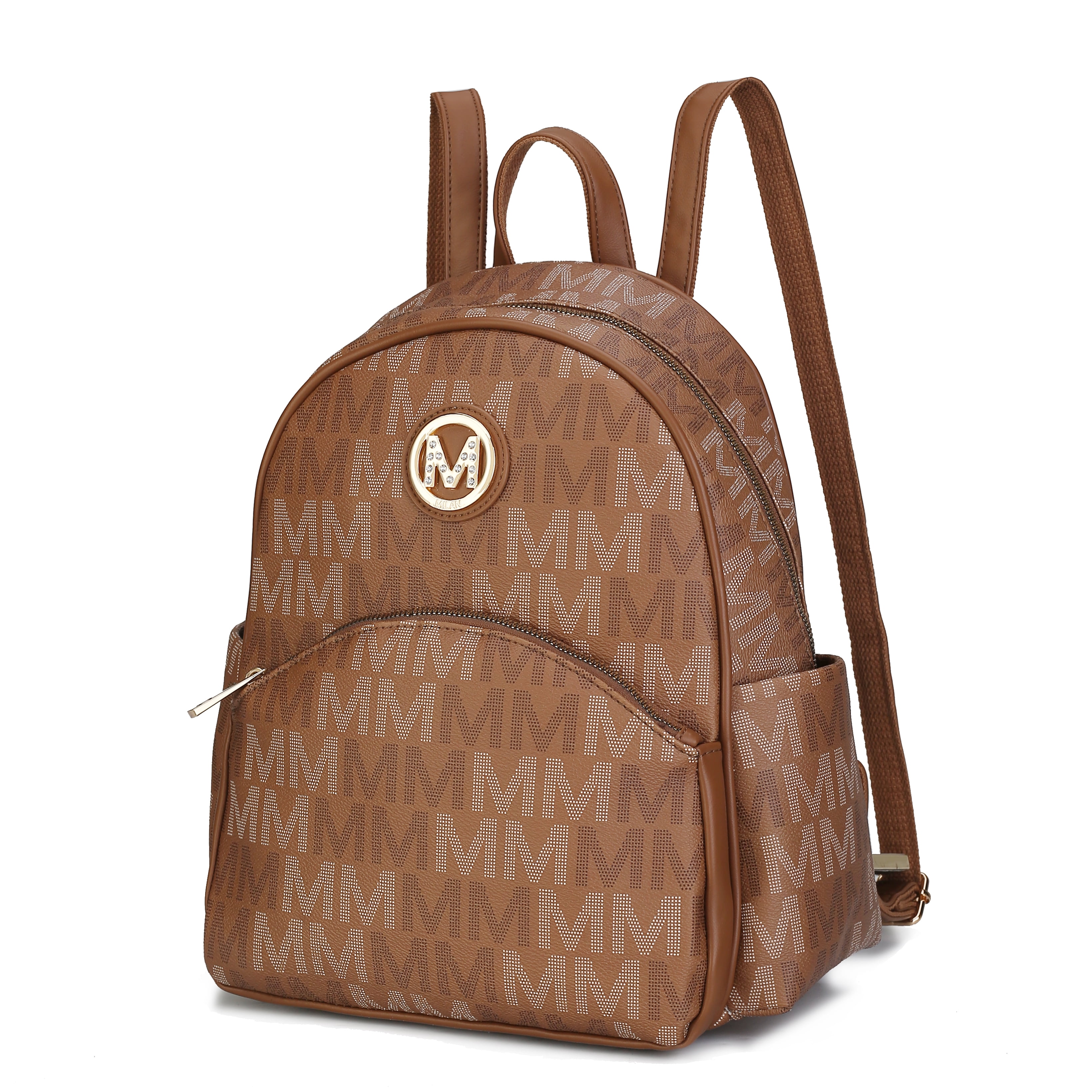 Elegant Tan Backpack Leather Backpack Tan – Pagani Store main image 3