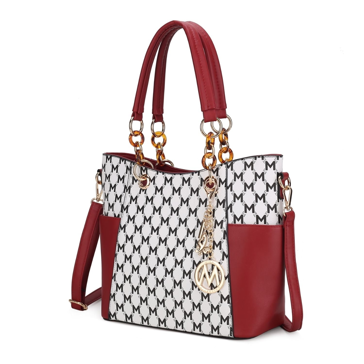 MKF Collection Paloma Vegan Leather Womens Shoulder Handbag by Mia k