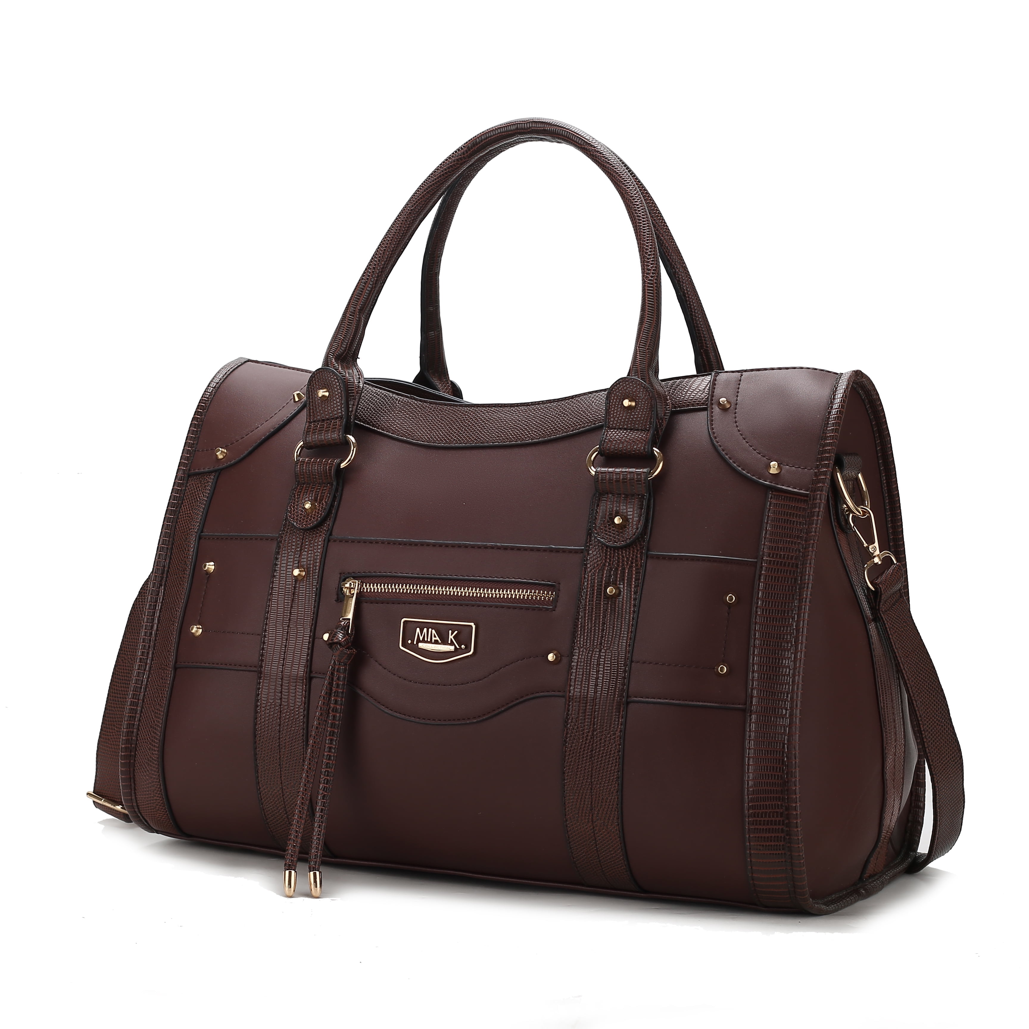 MKF Collection Patricia Vegan Leather Women's Duffle Bag, Elegant