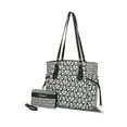 thumbnail image 1 of MKF Collection Pauline Women’s Vegan Leather Tote Bag with Wallet by Mia K-Black, 1 of 9