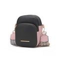 thumbnail image 1 of MKF Collection Rachel Women’s Crossbody Bag Handbag Shoulder Bag Vegan Leather by Mia K- Pink, 1 of 9