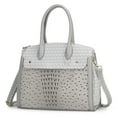 thumbnail image 1 of MKF Collection Reidy Crocodile Women Tote Bag, Handbag Purse by Mia K - White, 1 of 7