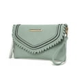 thumbnail image 1 of MKF Collection Remi Women's Crossbody Bag Vegan Leather Shoulder Bag Handbag by Mia K - Seafoam, 1 of 8