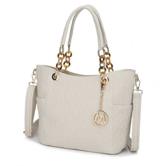 MKF Collection Rylee Tote Bag, Vegan Leather Crossbody Bag Large Handbag Purse by Mia K