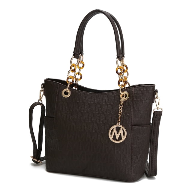 MKF Collection Rylee Tote Bag, Vegan Leather Crossbody Bag Large Handbag Purse by Mia K