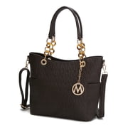 MKF Collection Rylee Tote Bag, Vegan Leather Crossbody Bag Large Handbag Purse by Mia K