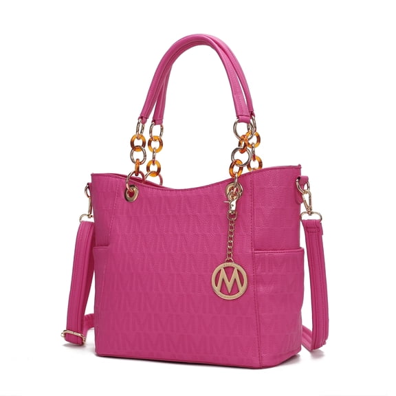 MKF Collection Rylee Tote Bag, Vegan Leather Crossbody Bag Large Handbag Purse by Mia K