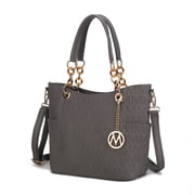 MKF Collection Rylee Tote Bag, Vegan Leather Crossbody Bag Large Handbag Purse by Mia K