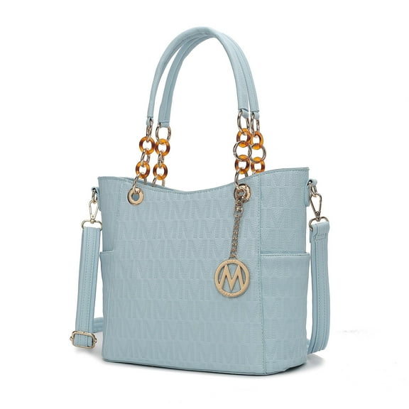 MKF Collection Rylee Tote Bag, Vegan Leather Crossbody Bag Large Handbag Purse by Mia K