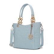 MKF Collection Rylee Tote Bag, Vegan Leather Crossbody Bag Large Handbag Purse by Mia K