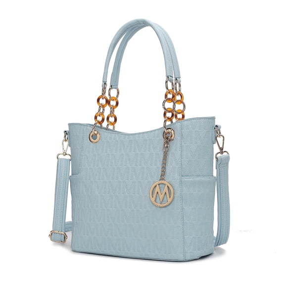 MKF Collection Rylee Tote Bag, Vegan Leather Crossbody Bag Large Handbag Purse by Mia K