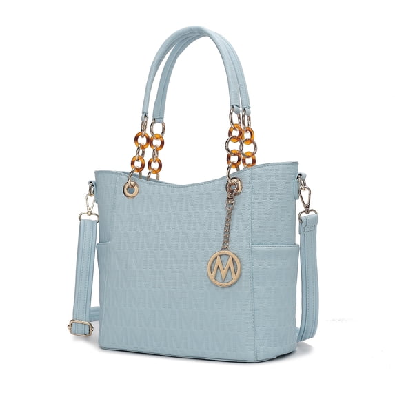 MKF Collection Rylee Tote Bag, Vegan Leather Crossbody Bag Large Handbag Purse by Mia K