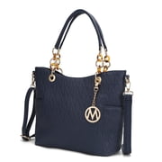 MKF Collection Rylee Tote Bag, Vegan Leather Crossbody Bag Large Handbag Purse by Mia K
