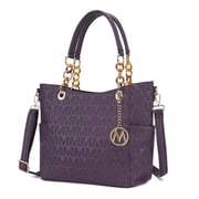 MKF Collection Rylee Tote Bag, Vegan Leather Crossbody Bag Large Handbag Purse by Mia K