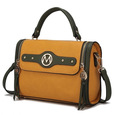 MKF Collection Snake Vegan Leather Shoulder Bag