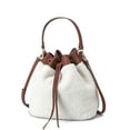 thumbnail image 1 of MKF Collection Saryn Women’s Vegan Leather Bucket Bag by Mia K- Browm, 1 of 6