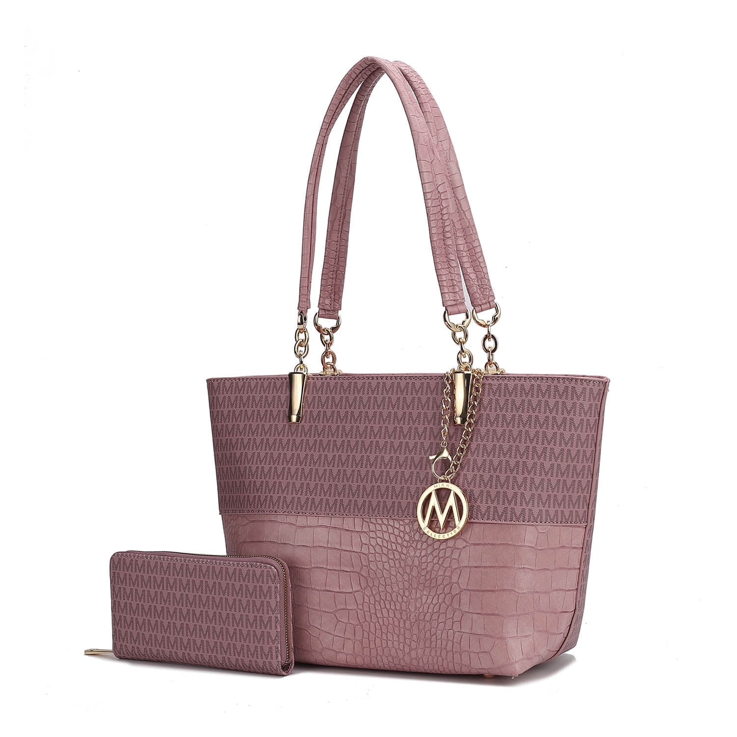 MKF Collection Savannah Women's Tote Bag With Wristlet Wallet