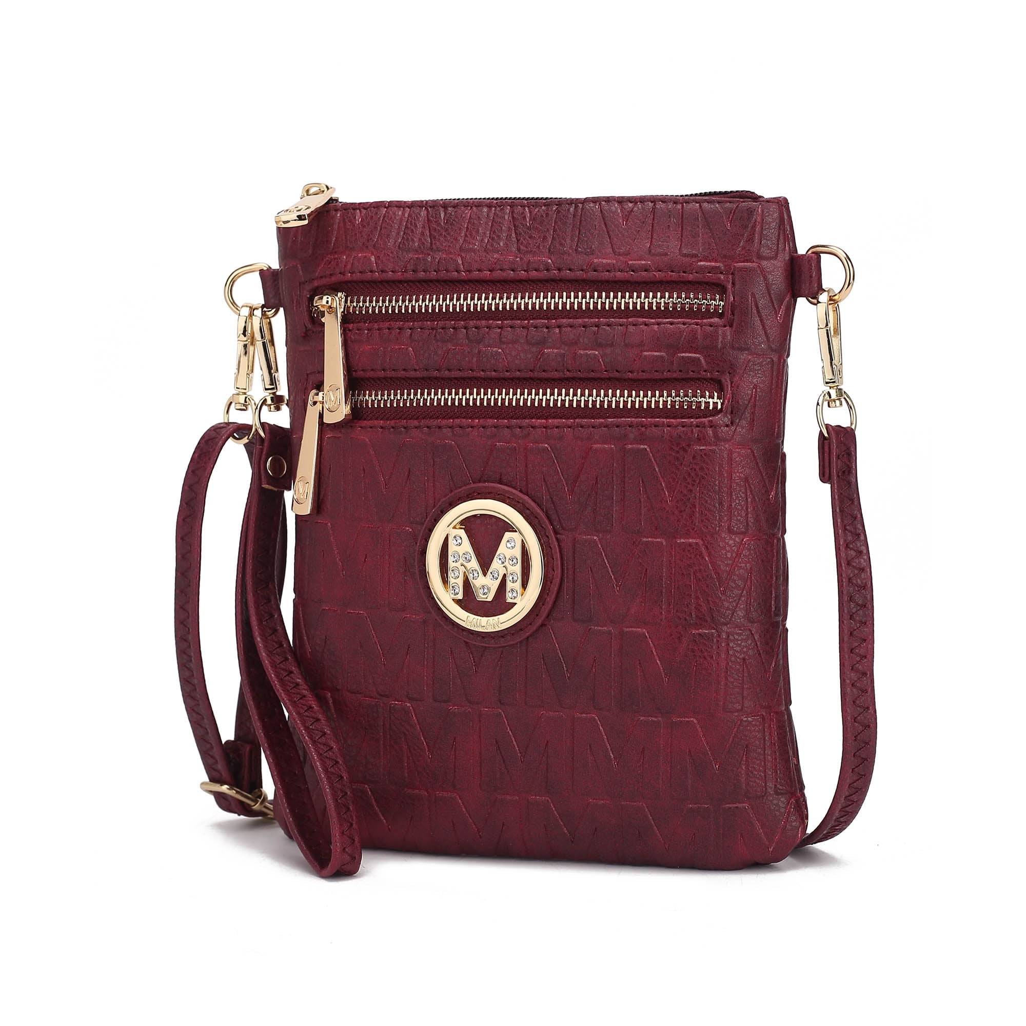 MKF Collection Scarlett Crossbody Bag, Vegan Leather Purses and Handbags for Women by Mia K